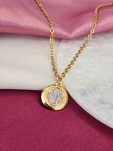 Cargar imagen en el visor de la galería, Collar de san Benito bicolor circulo #1
