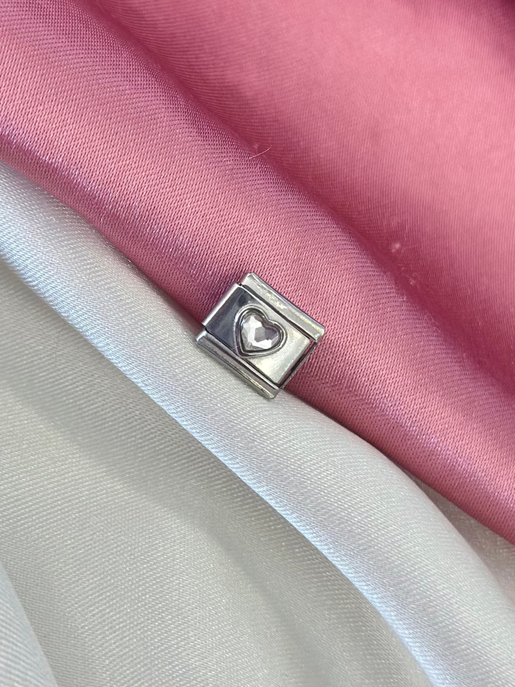 Corazon chico Charm zirconia cristal #13