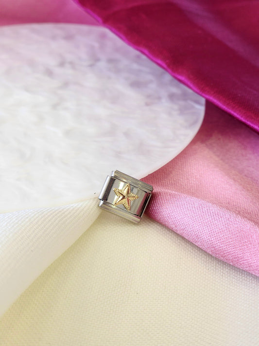 Charm estrella bolitas 3D #5