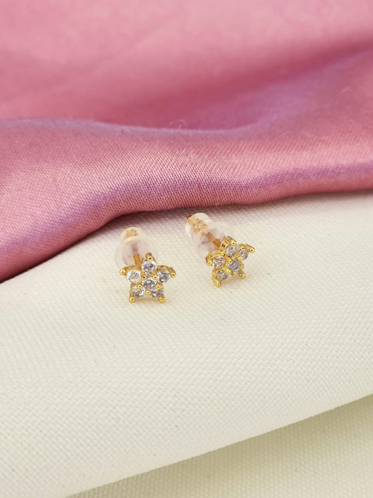 Aretes flor mini #K16.1