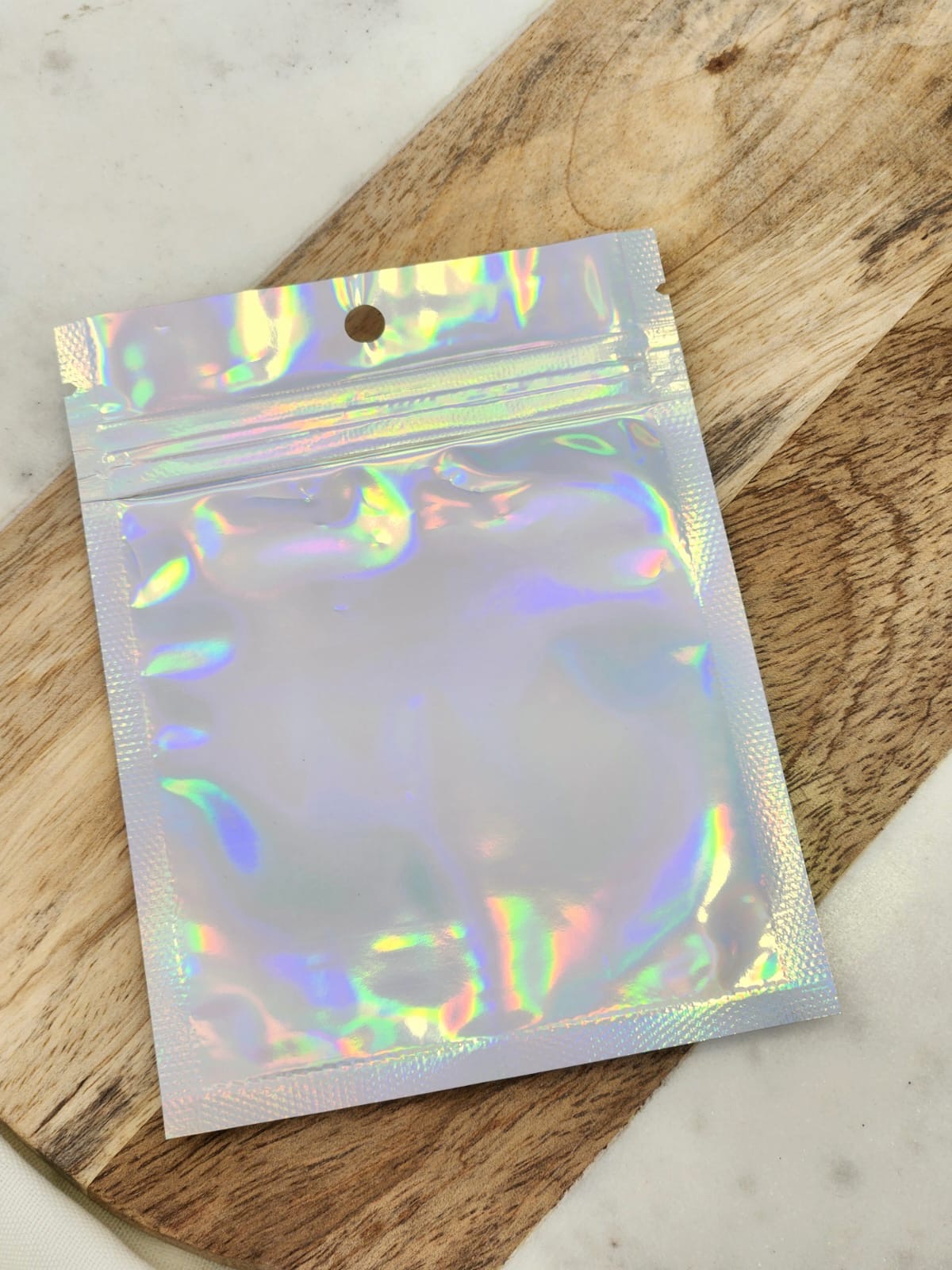 Bolsa tornasol plata (10 piezas)