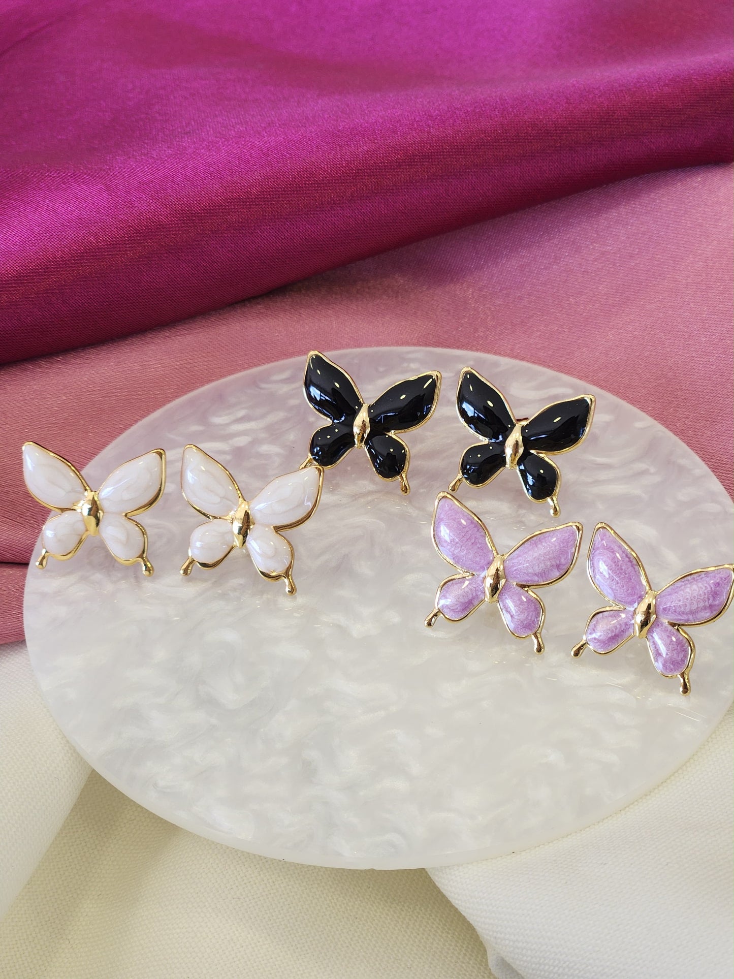 Aretes mariposa #M0