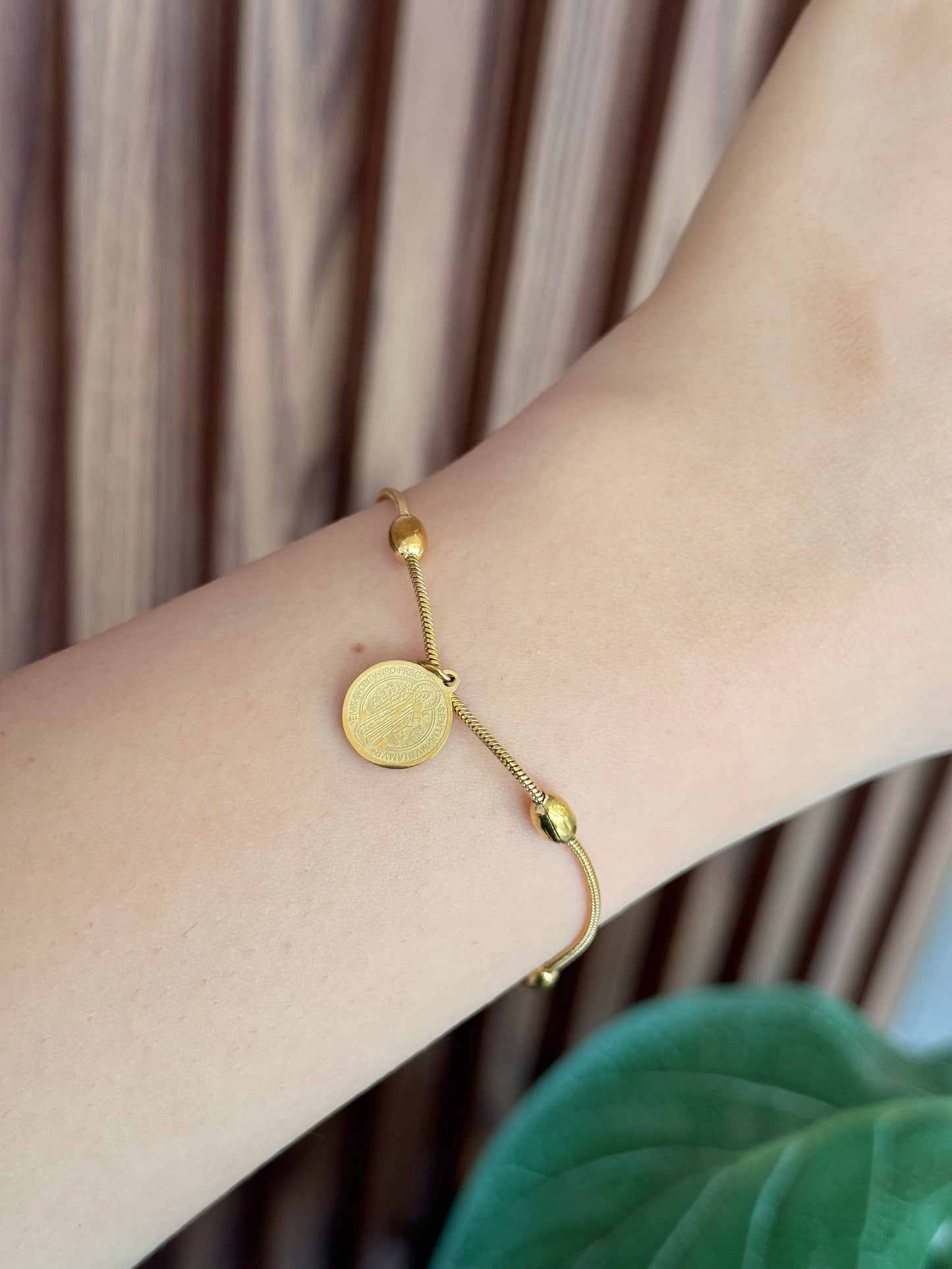 Pulsera bolitas San Benito