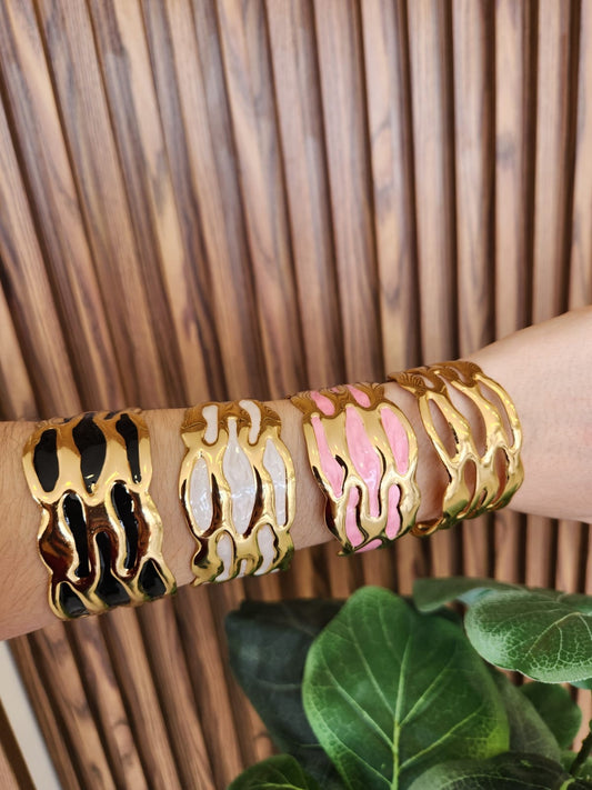 Pulsera irregular formas horizontales