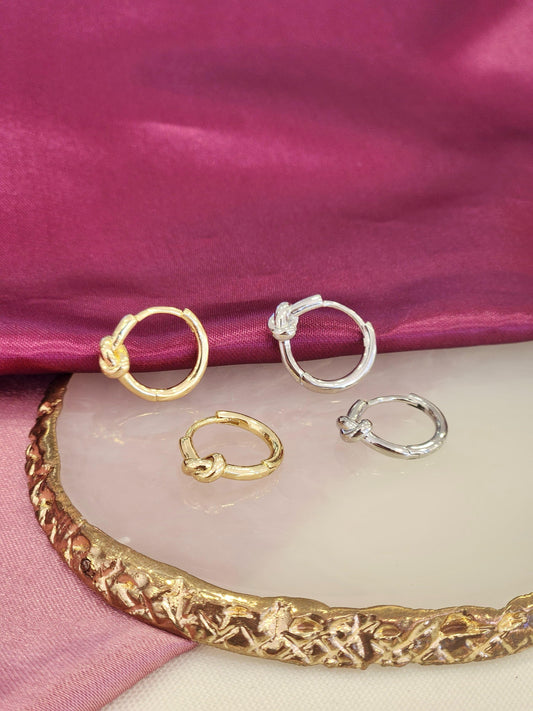Aretes nudo mini #43