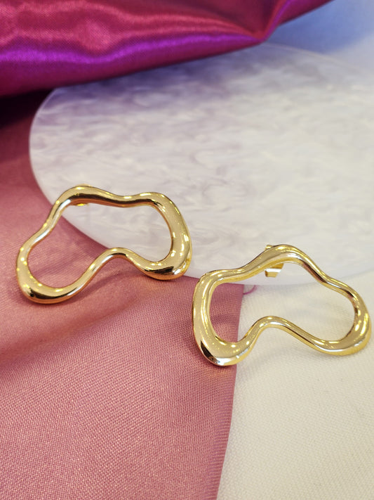 Aretes forma irregular #C97