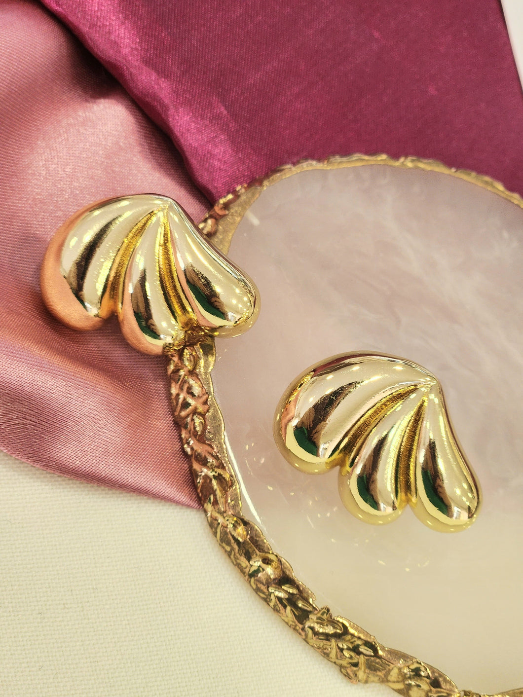 Aretes triple gota #A4