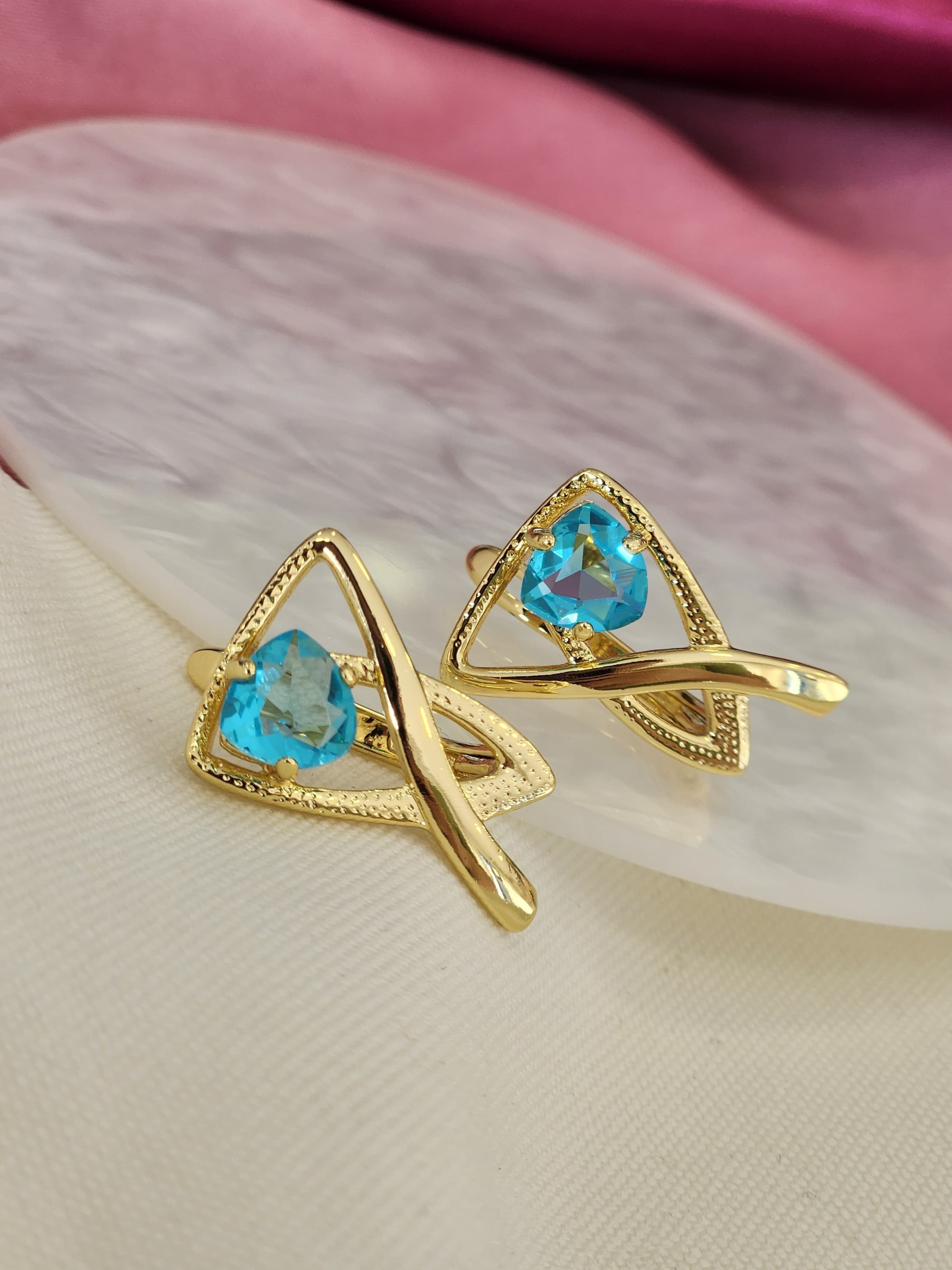 Aretes Aqua formas #A23