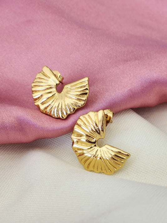 Aretes C rayados #J25