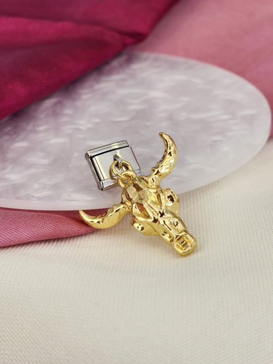 Charm toro grande colgante #10