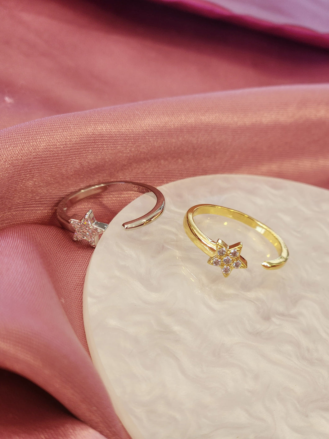 Anillo estrella fugaz 💫 #C118