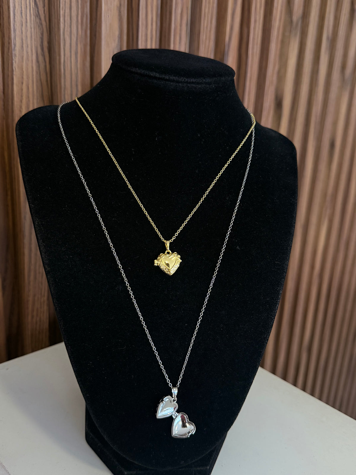 Collar relicario chico #Z