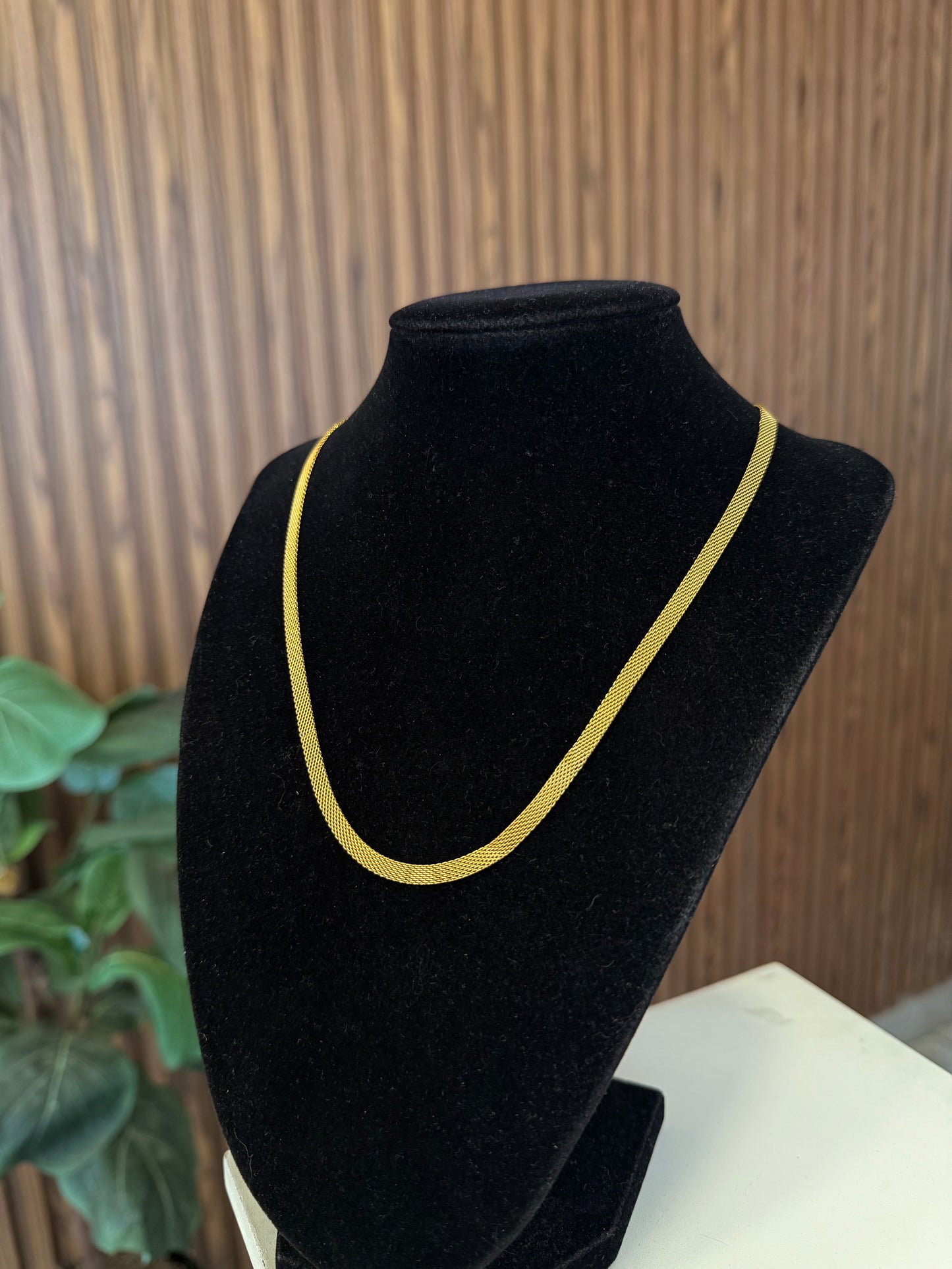 Collar malla plana #G12