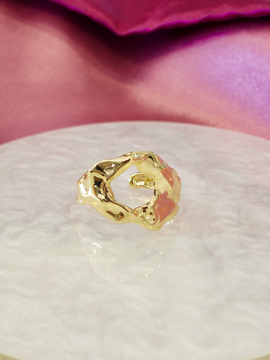Anillo irregular hueco # A31