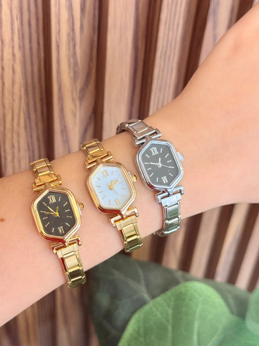 Reloj hexagonal romanos F6.4 G22 H14
