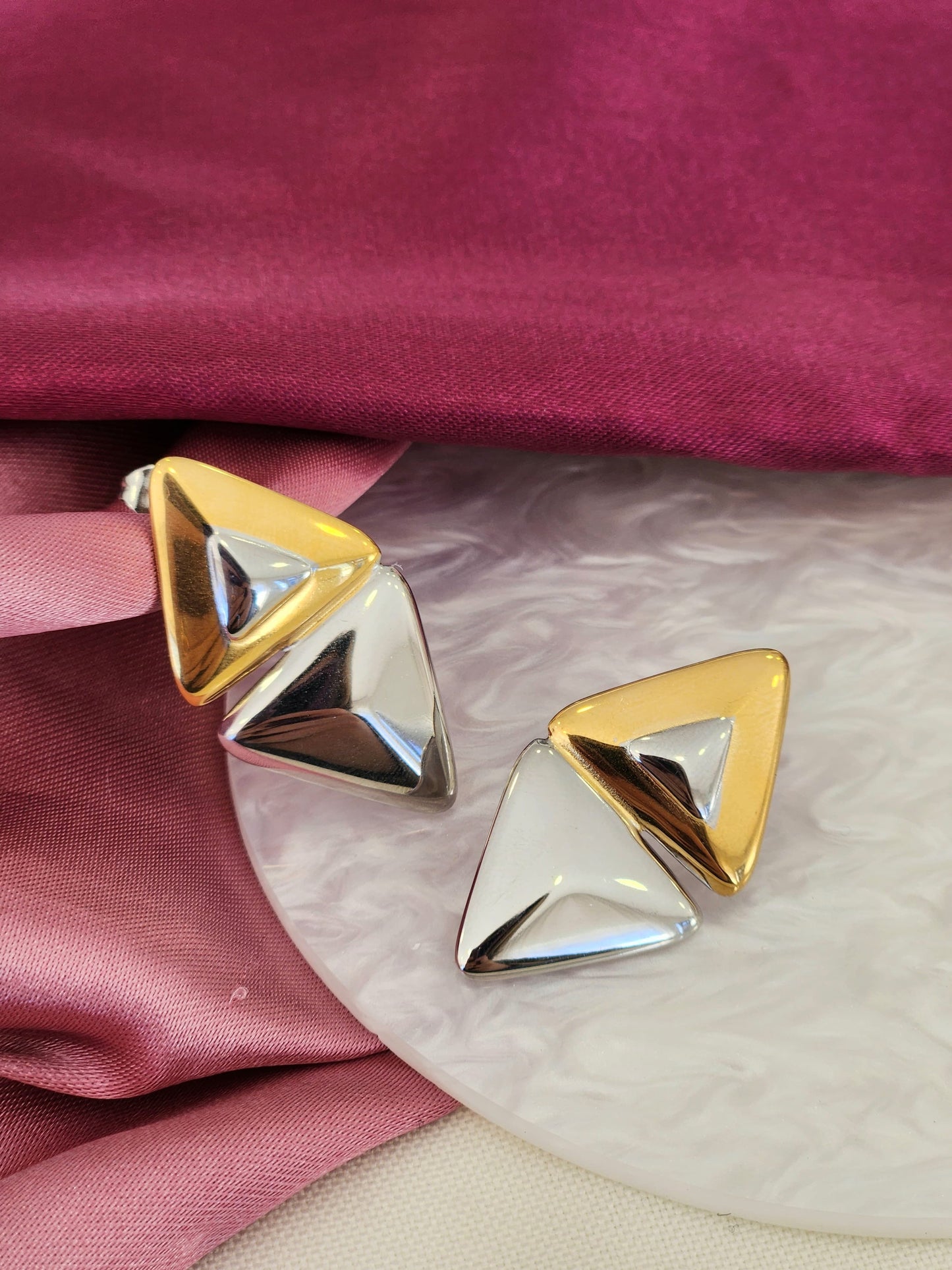 Aretes doble triangulo #84
