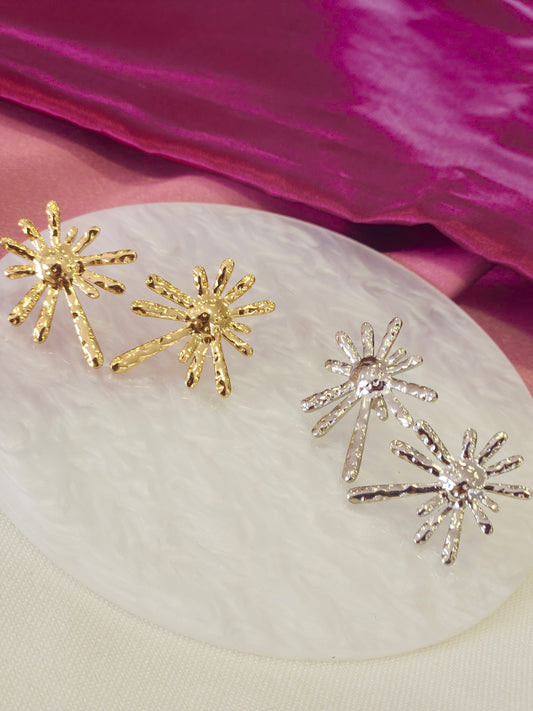 Aretes destellos medianos