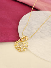 Cargar imagen en el visor de la galería, Collar sol y luna #R
