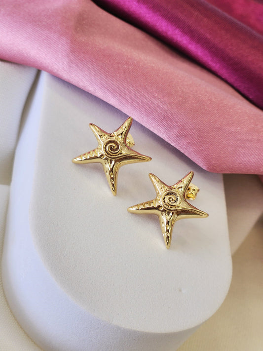 Aretes estrella de mar #00