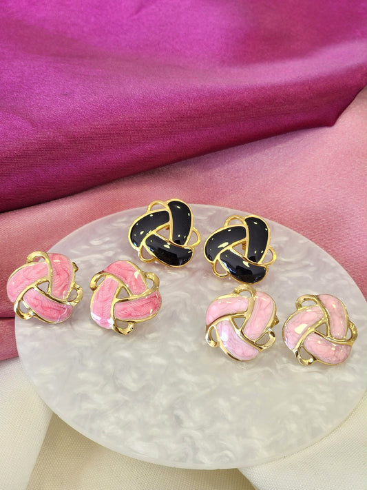 Aretes triangulo entrelazado #K5 #K9 y #48