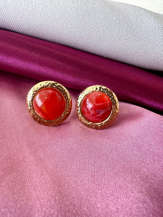 Aretes circulo coral