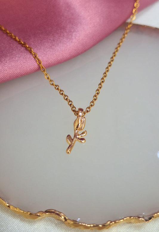 Collar tulipan chico #E
