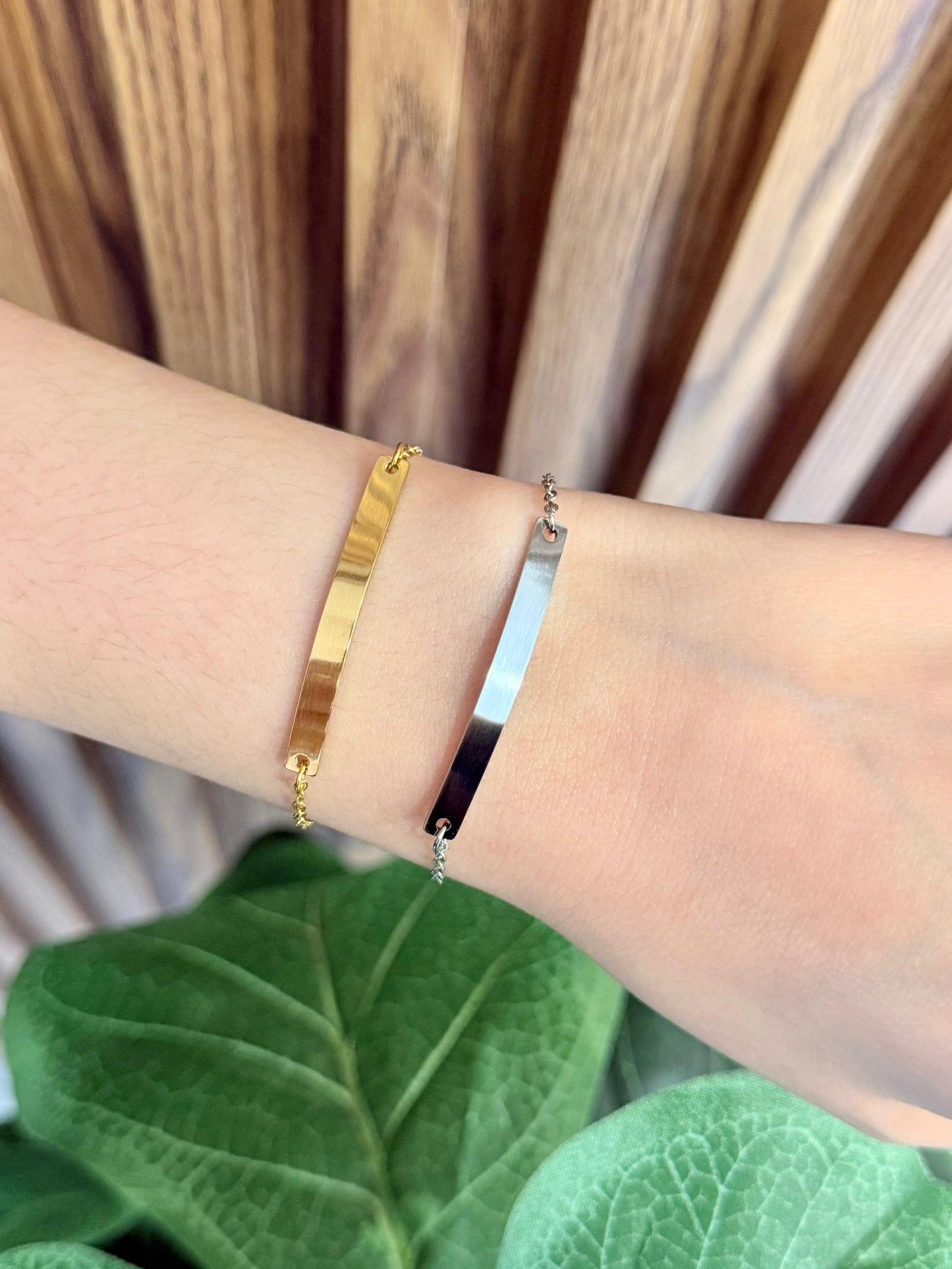 Pulsera placa #25