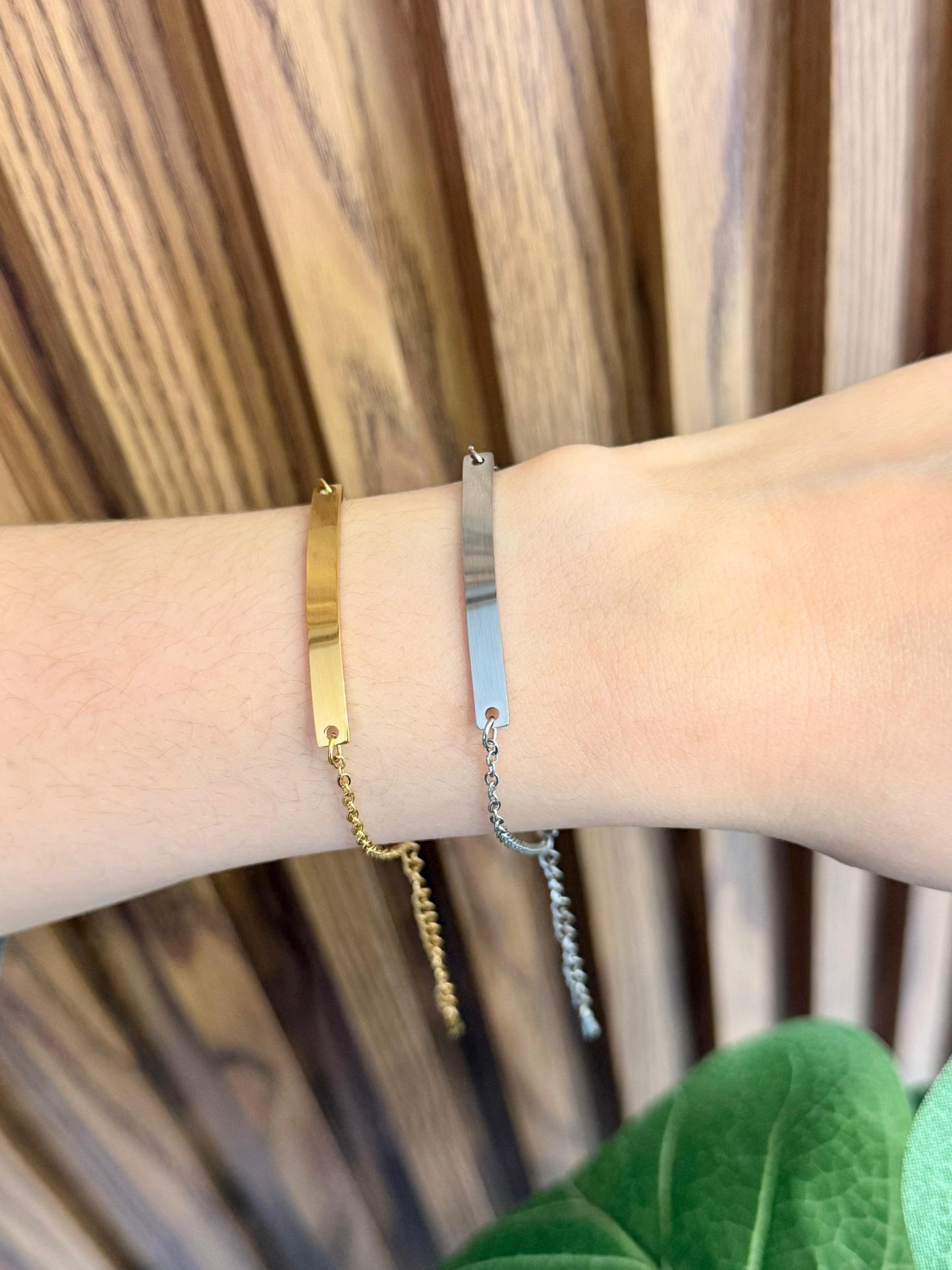 Pulsera placa #25