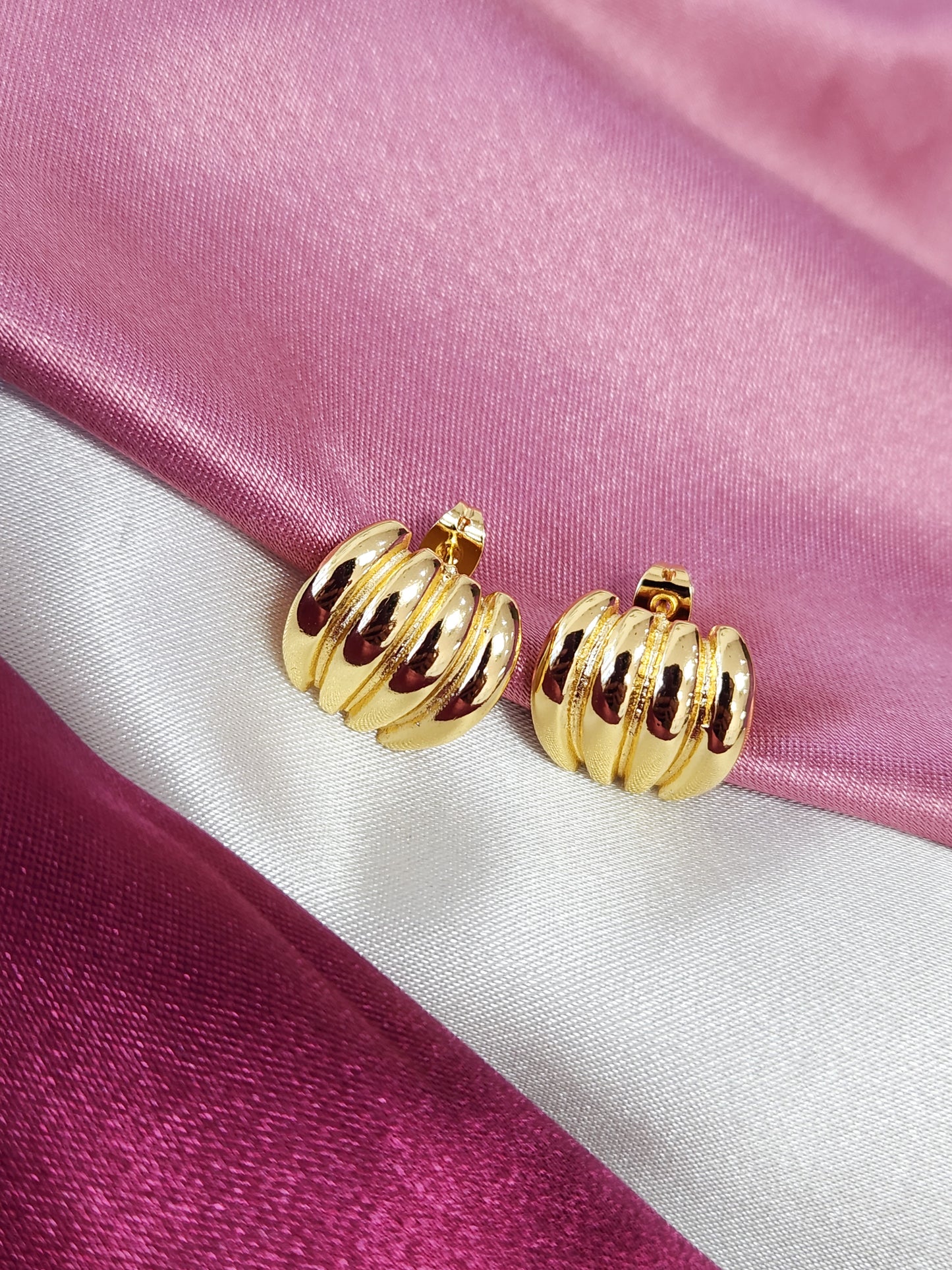 Aretes lineas curveados #C110
