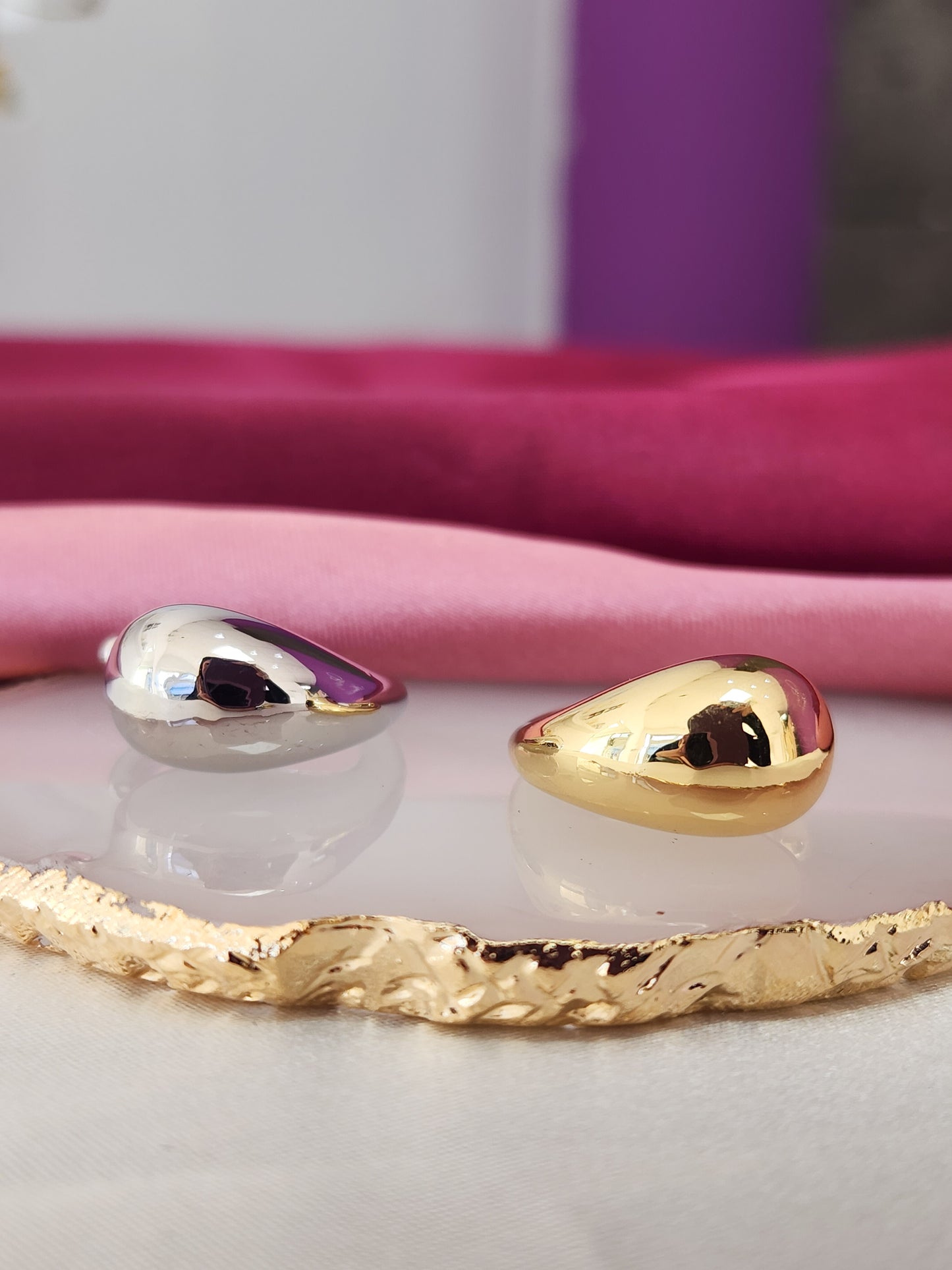 Anillo Gota inflada