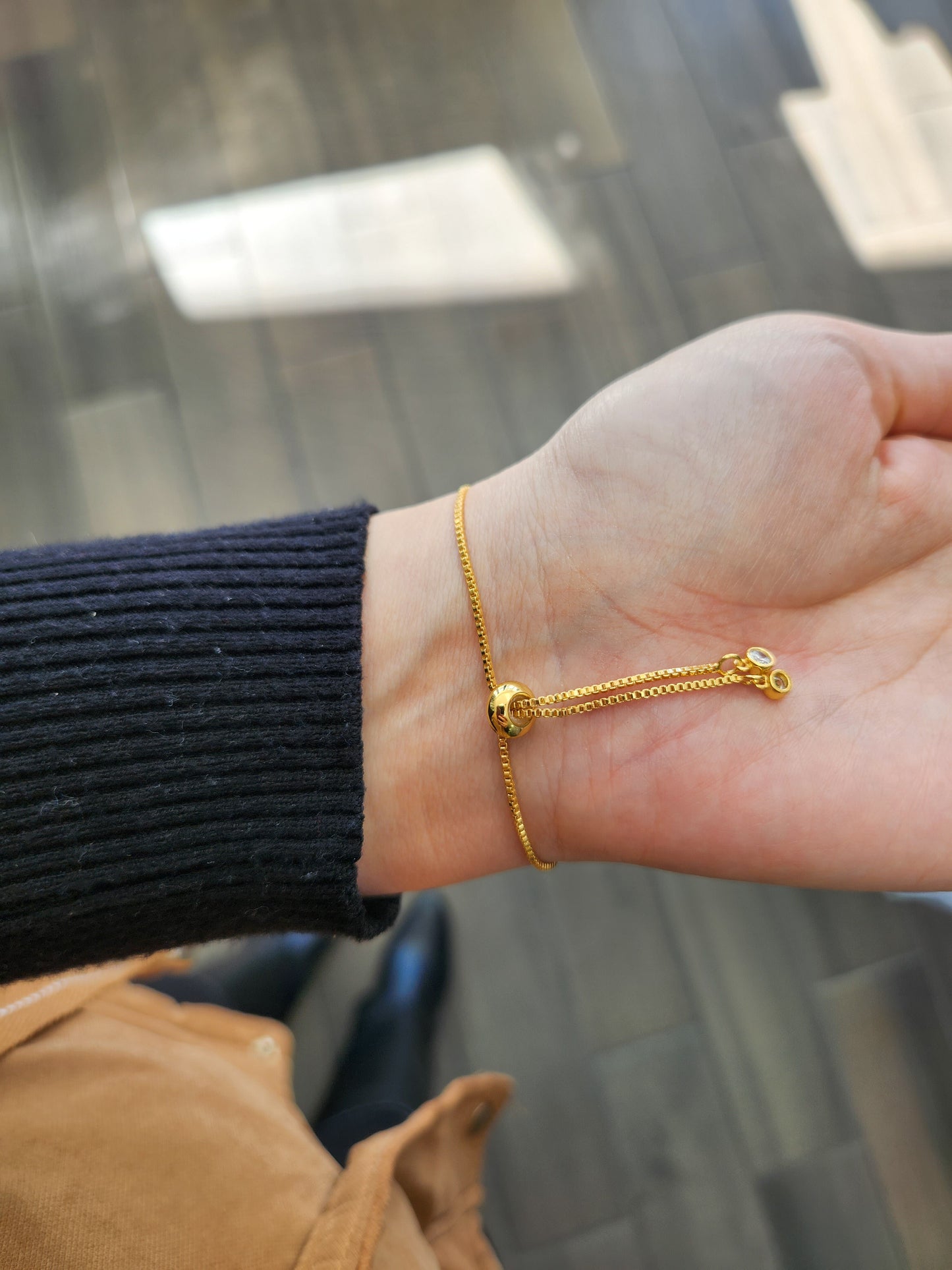Pulsera san benito zirconia #36