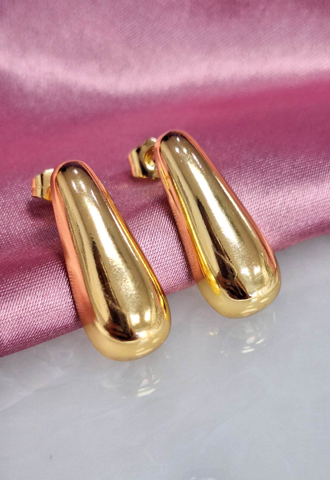 Aretes ovalado largo #C112