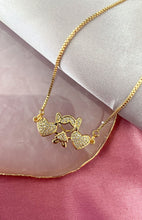 Cargar imagen en el visor de la galería, Pulsera niña corazones zirconia #AA7
