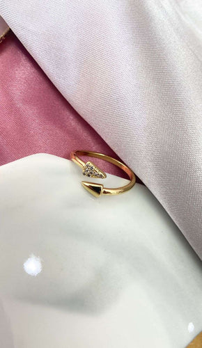 Anillo puntas de flecha zirconia #55A