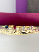 Cargar imagen en el visor de la galería, Anillo corazon colores lado #53D
