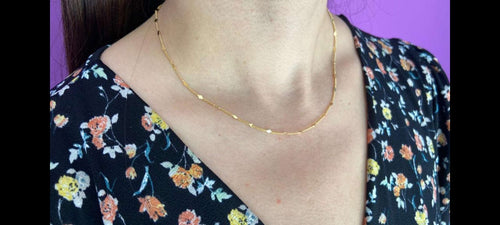 Choker rombos mini