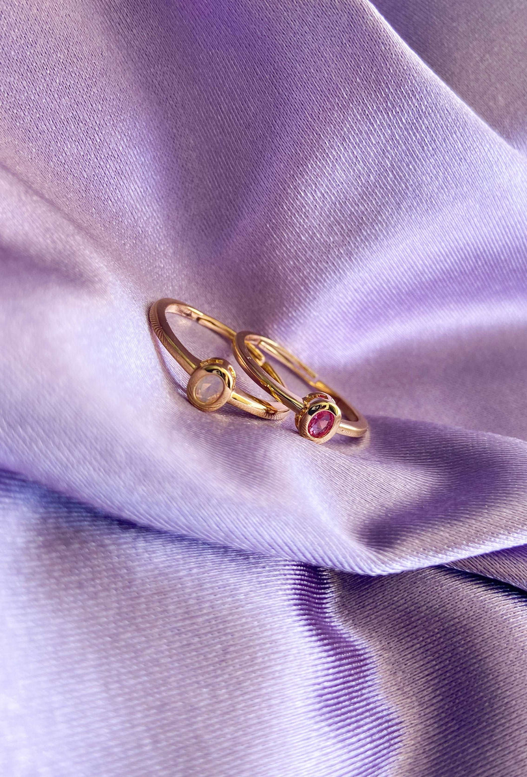Anillo #76 ovalo zirconia