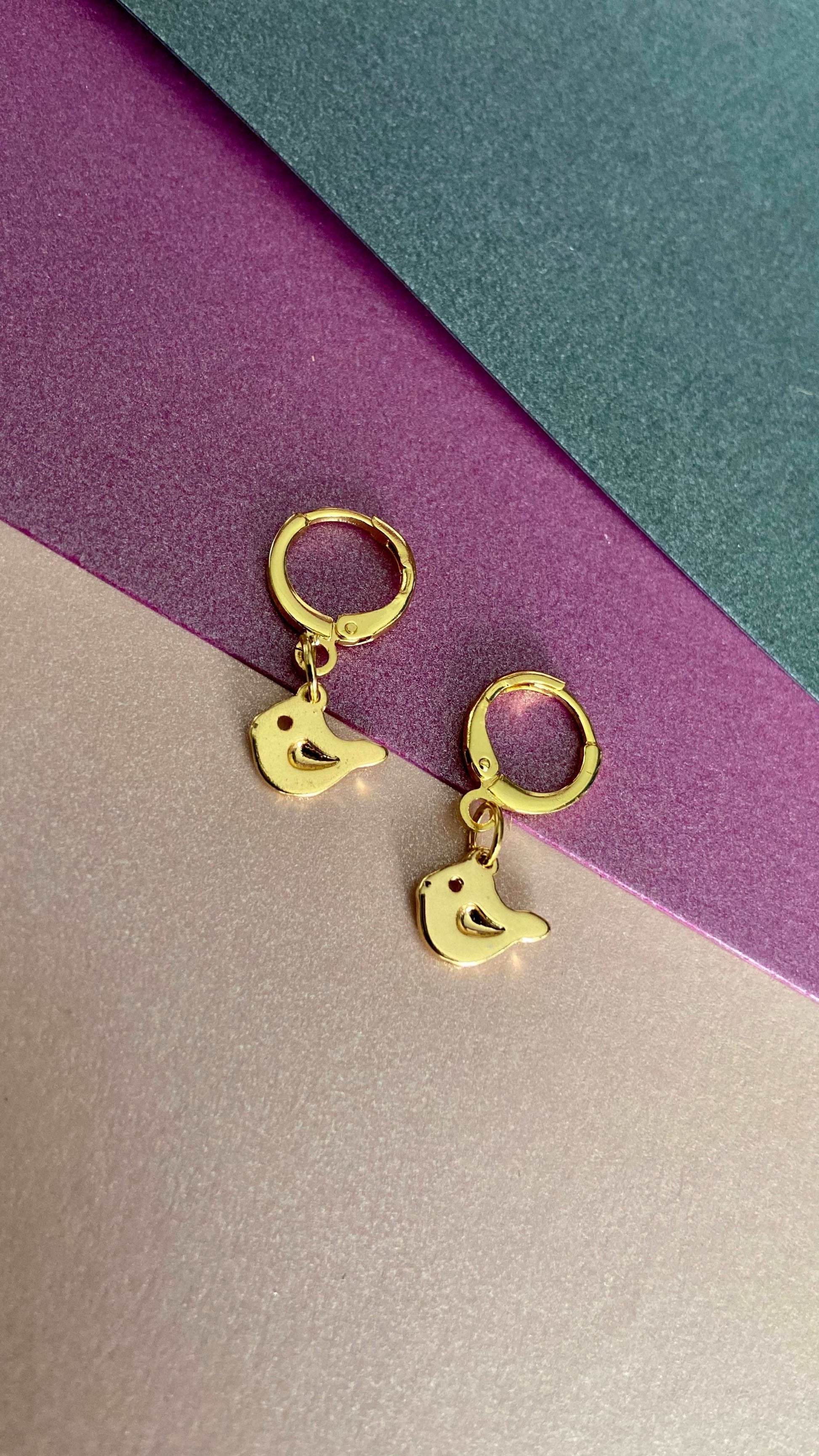 Arete Pajarito Mini (1 pieza) #C10