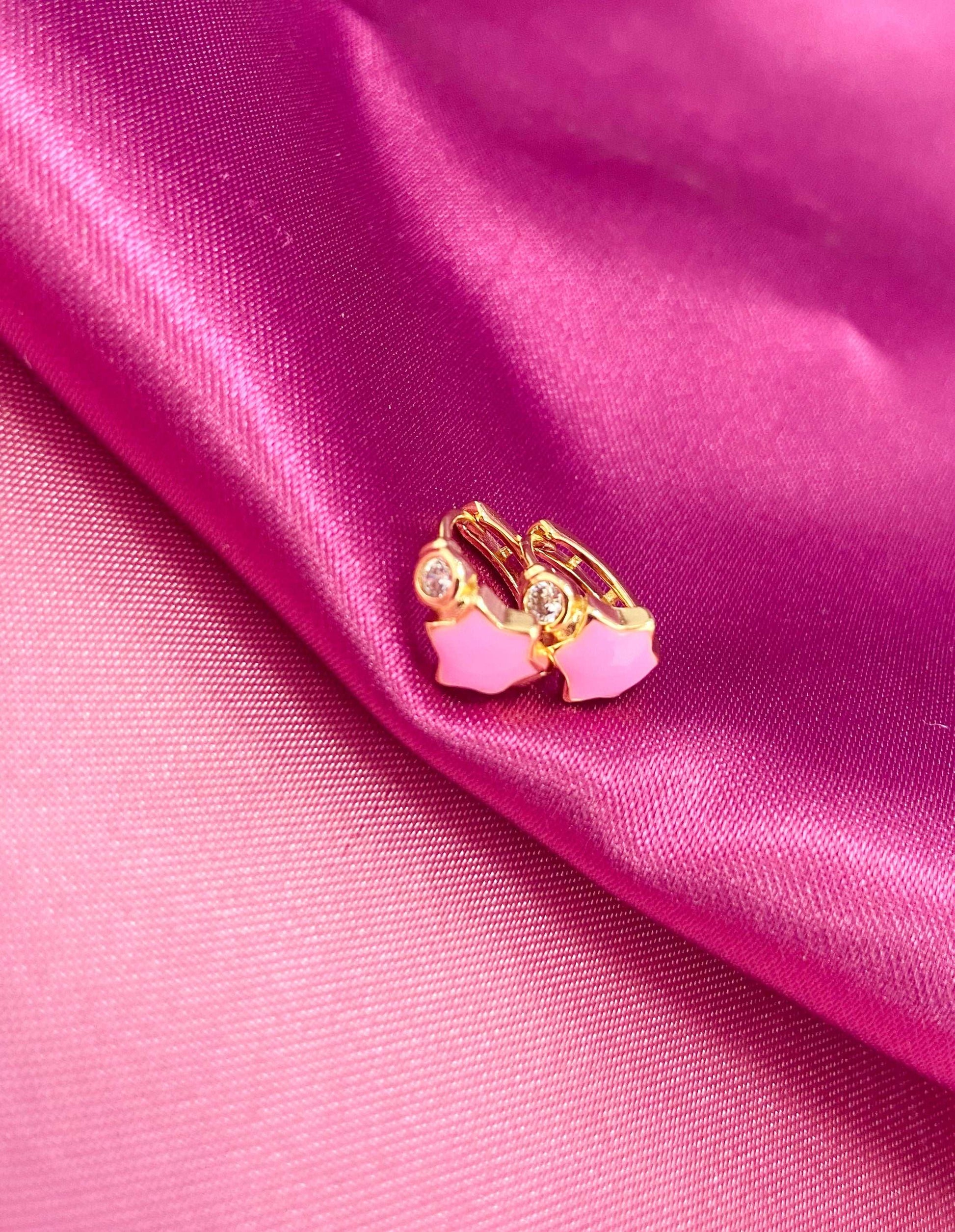 Aretes # 103 Estrella colores