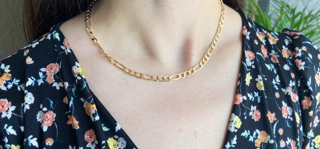 Choker eslabones gruesos