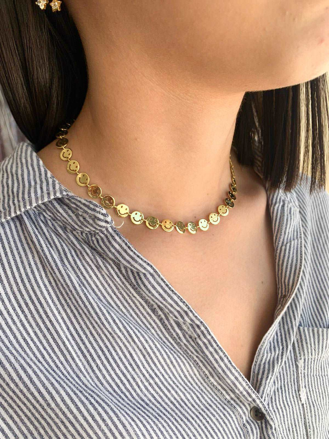 Choker de caritas felices