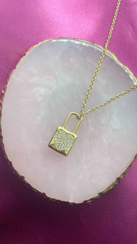 Collar candado Zirconia # w3