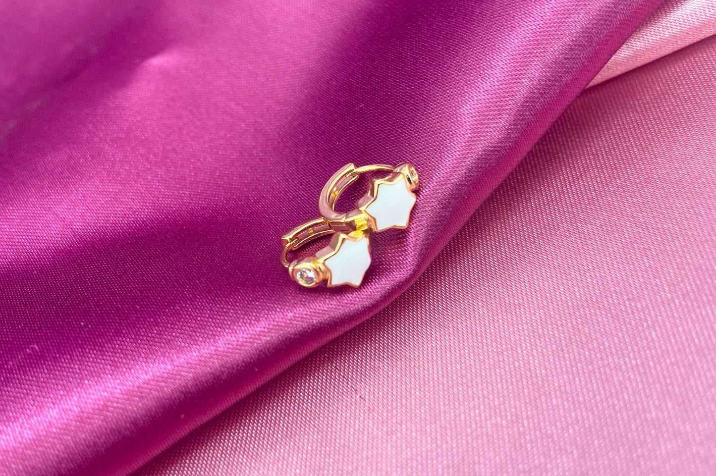Aretes # 103 Estrella colores