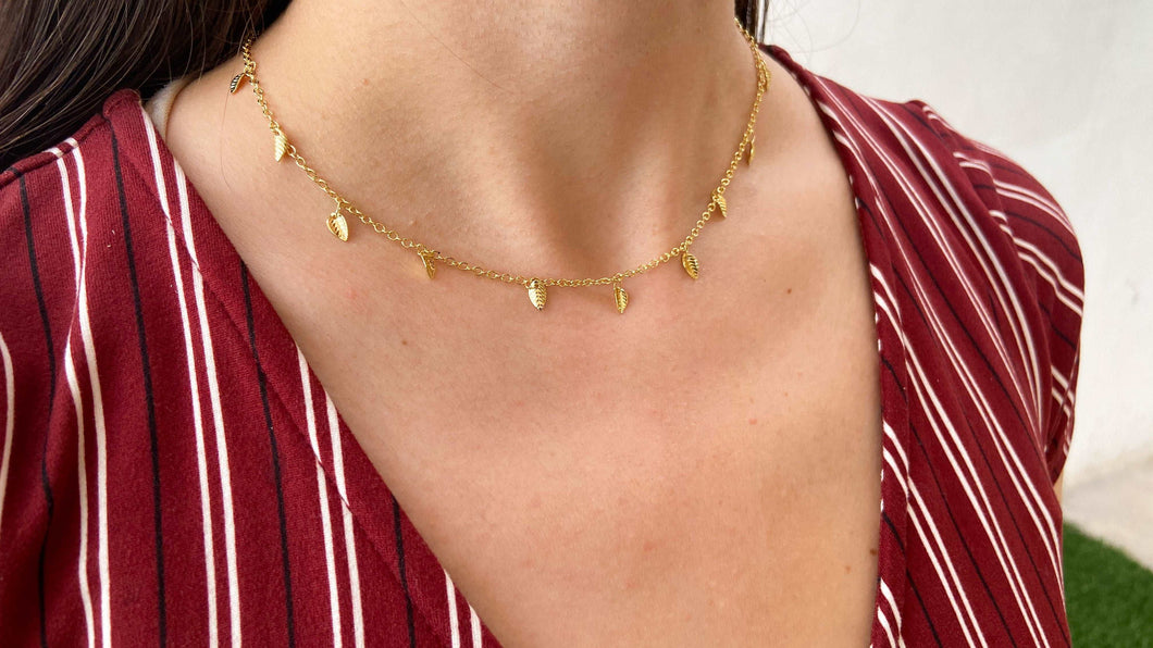 Choker hojas