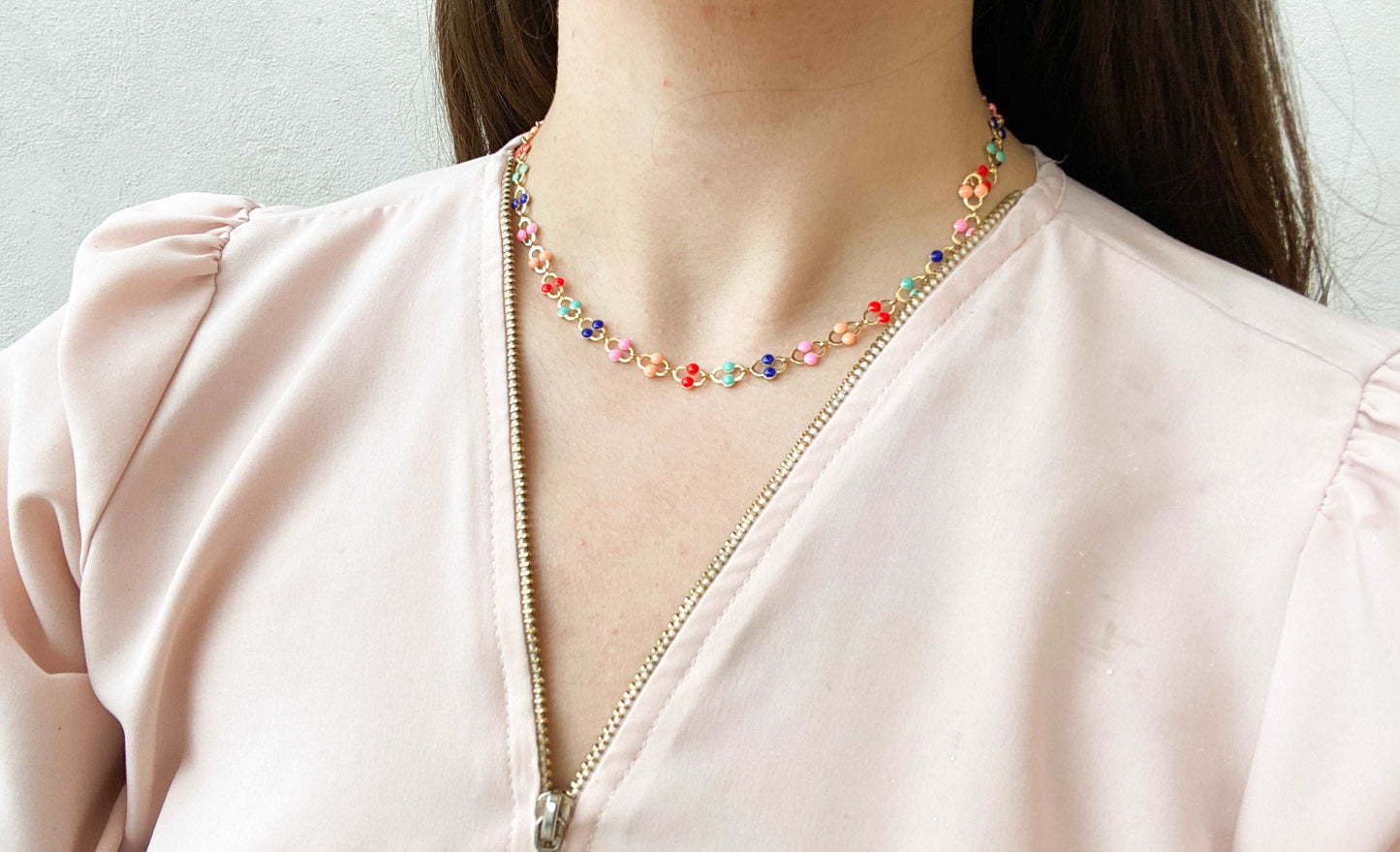 Choker cilindro colores