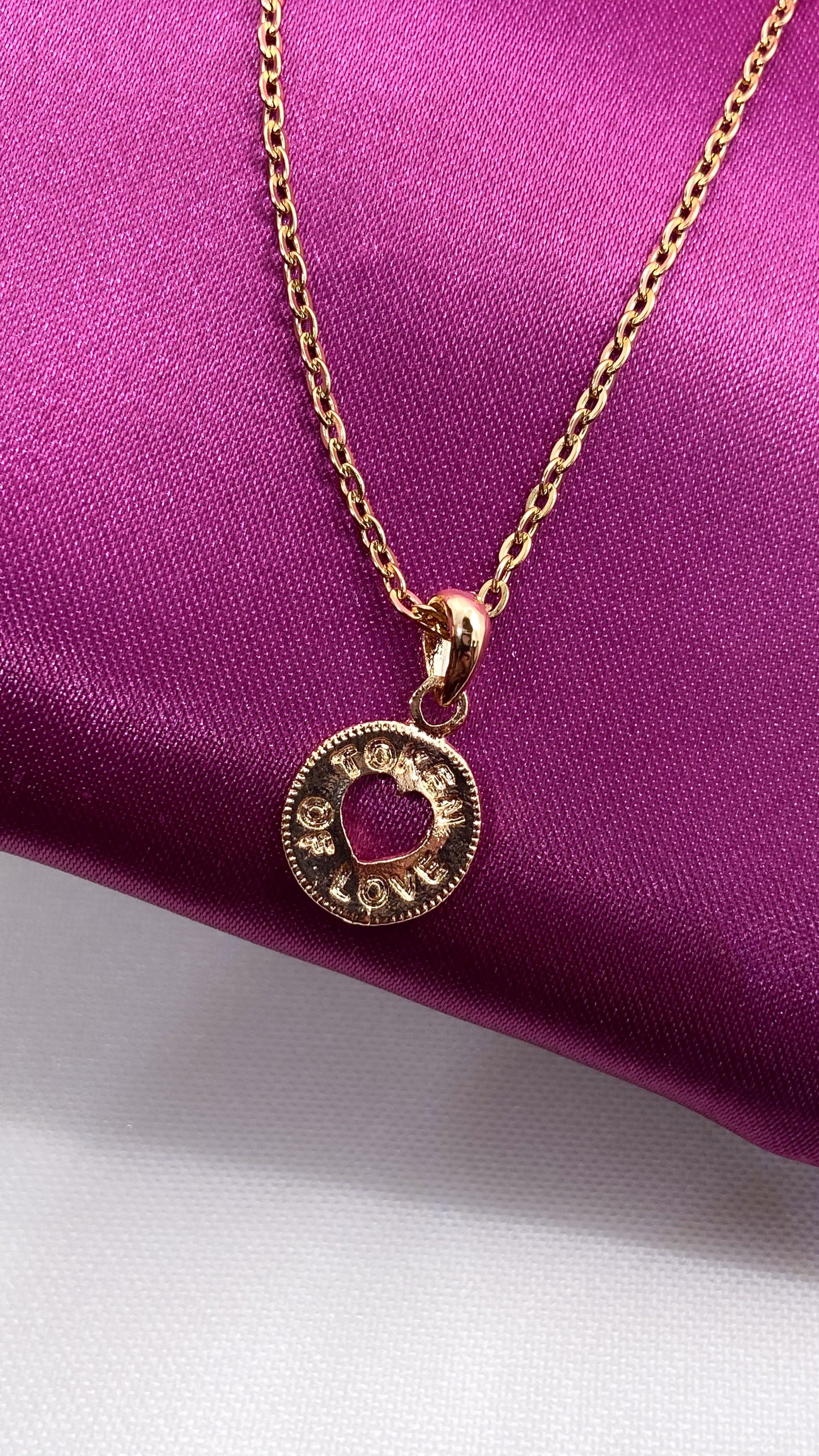 Collar token of love #A14