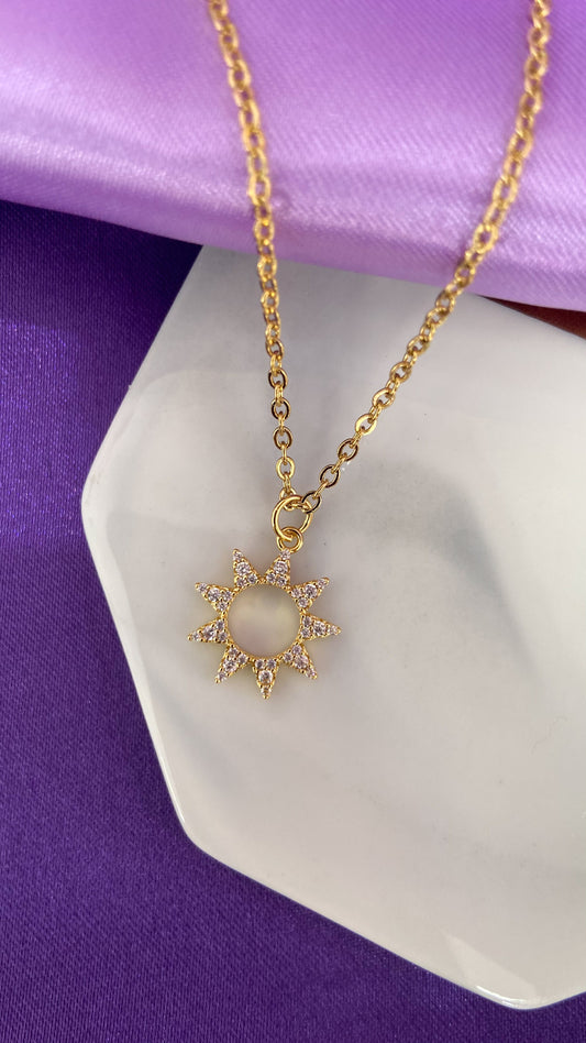 Collar sol zirconia chico #Y