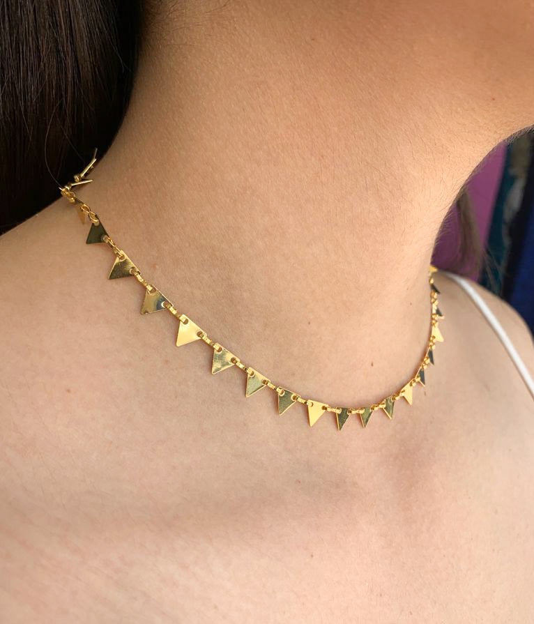Choker triangulos #M18.1