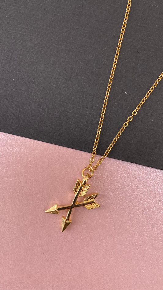 Collar Flechas cruzadas #i11