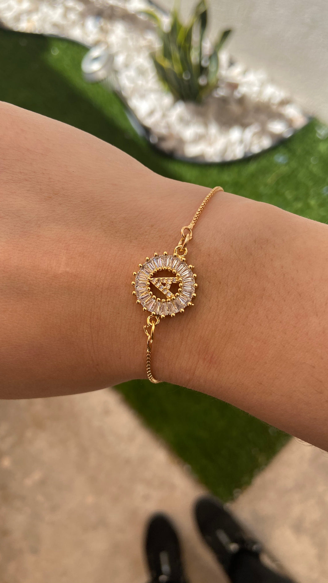 Pulsera Zirconia cristal #16